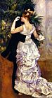 Pierre Auguste Renoir Famous Paintings - Dance in the City